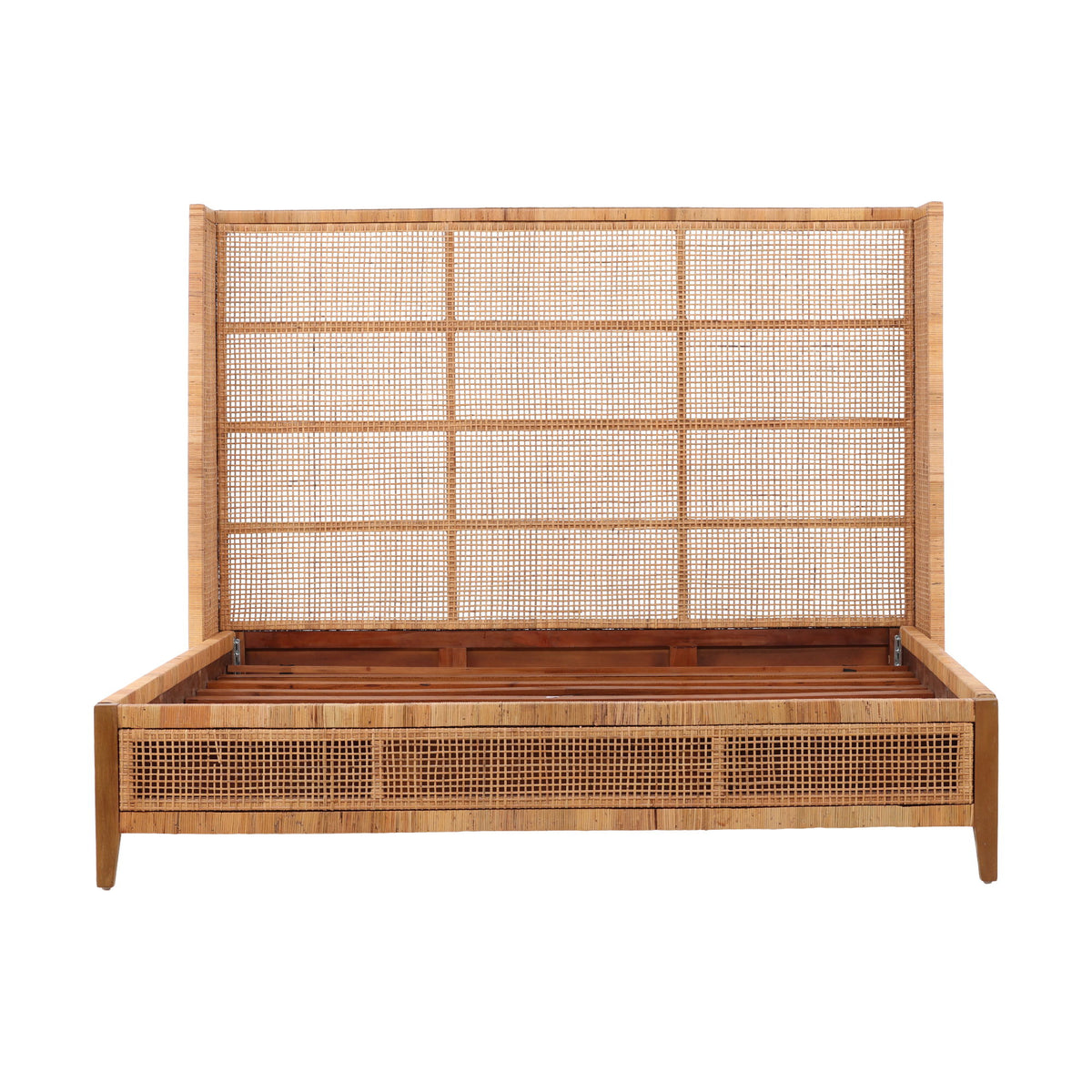 Positano - King Bed - Light Brown