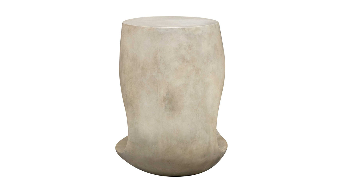 Lithos - Outdoor Accent Table - Gray