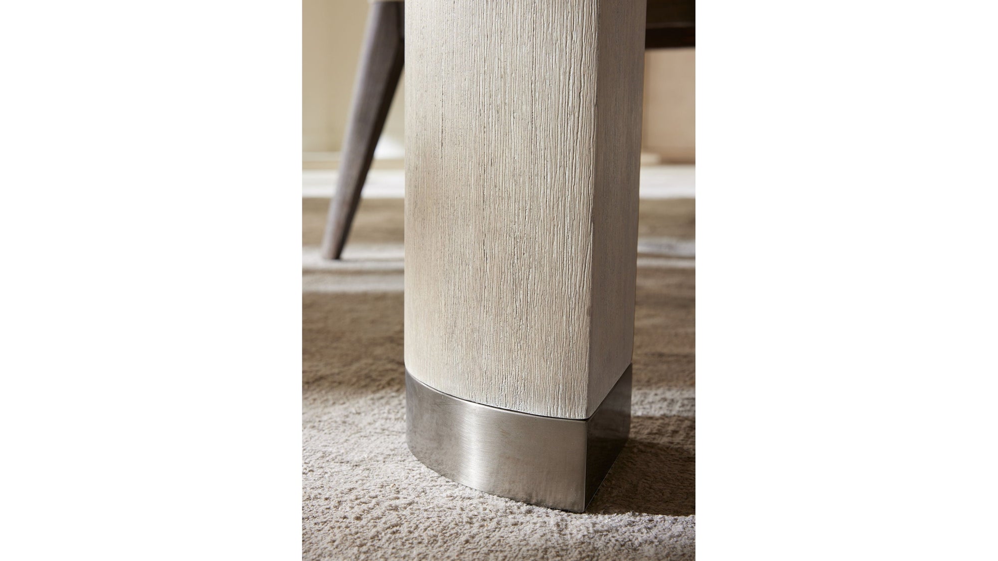 Modern Mood - Leg Dining Table With 1-24in Leaf