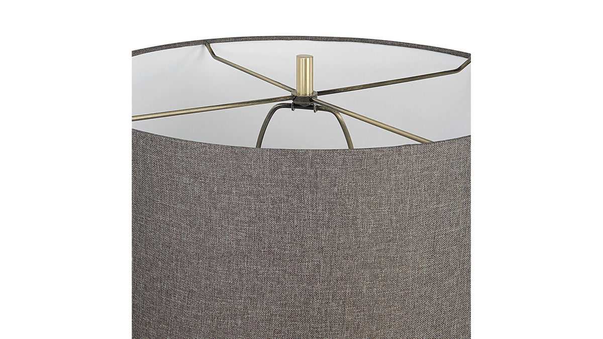 Citadel - Marble Table Lamp - White