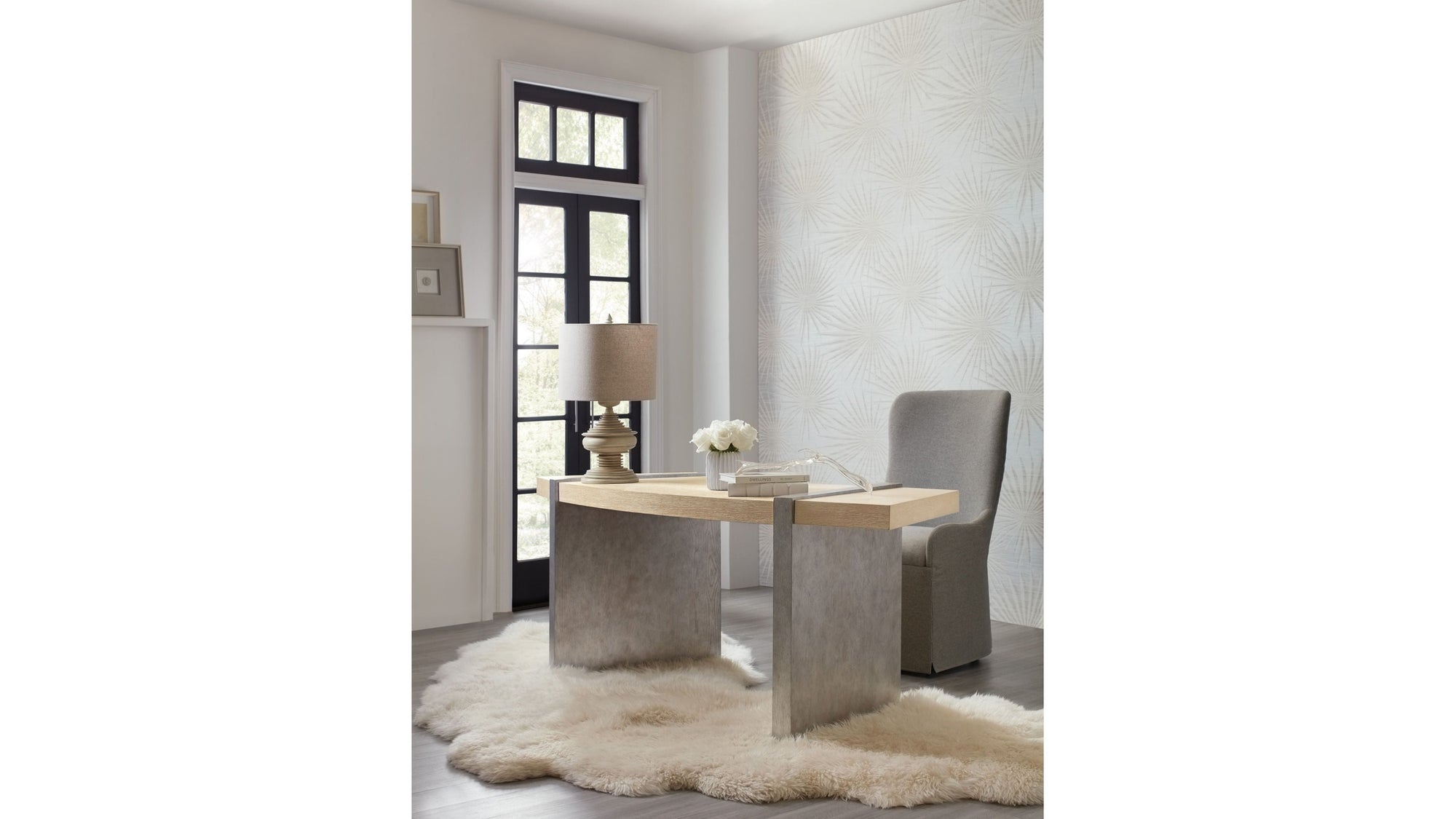 Melange - Selleck Writing Desk - Beige