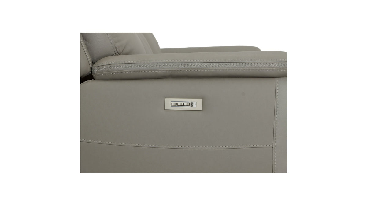 Sawyer - Power Reclining Sofa With Power Headrests &amp; Lumbar