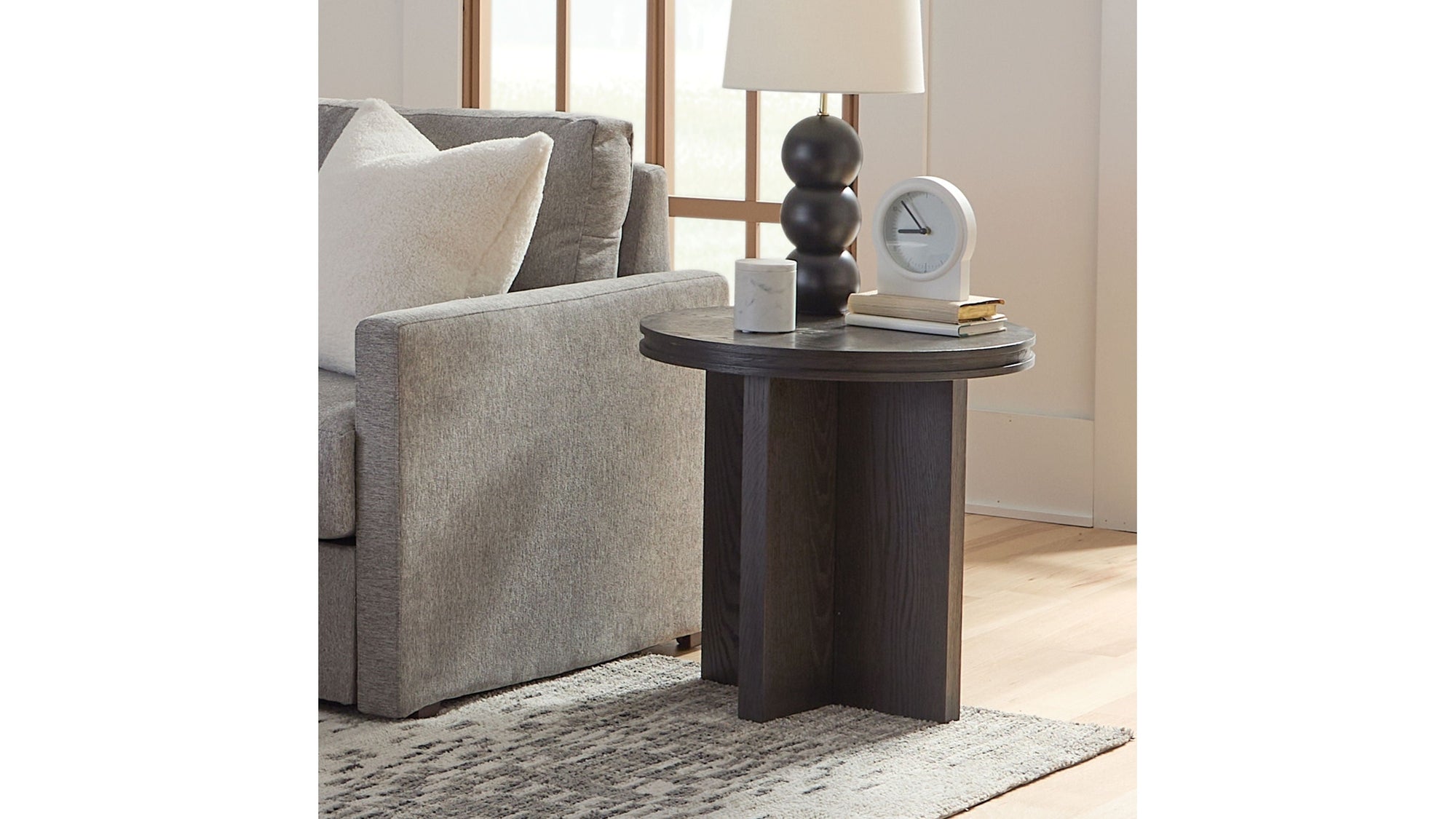 Waterfall - Round End Table