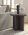 Waterfall - Round End Table