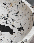 Nouveau - Limestone Bowl - White