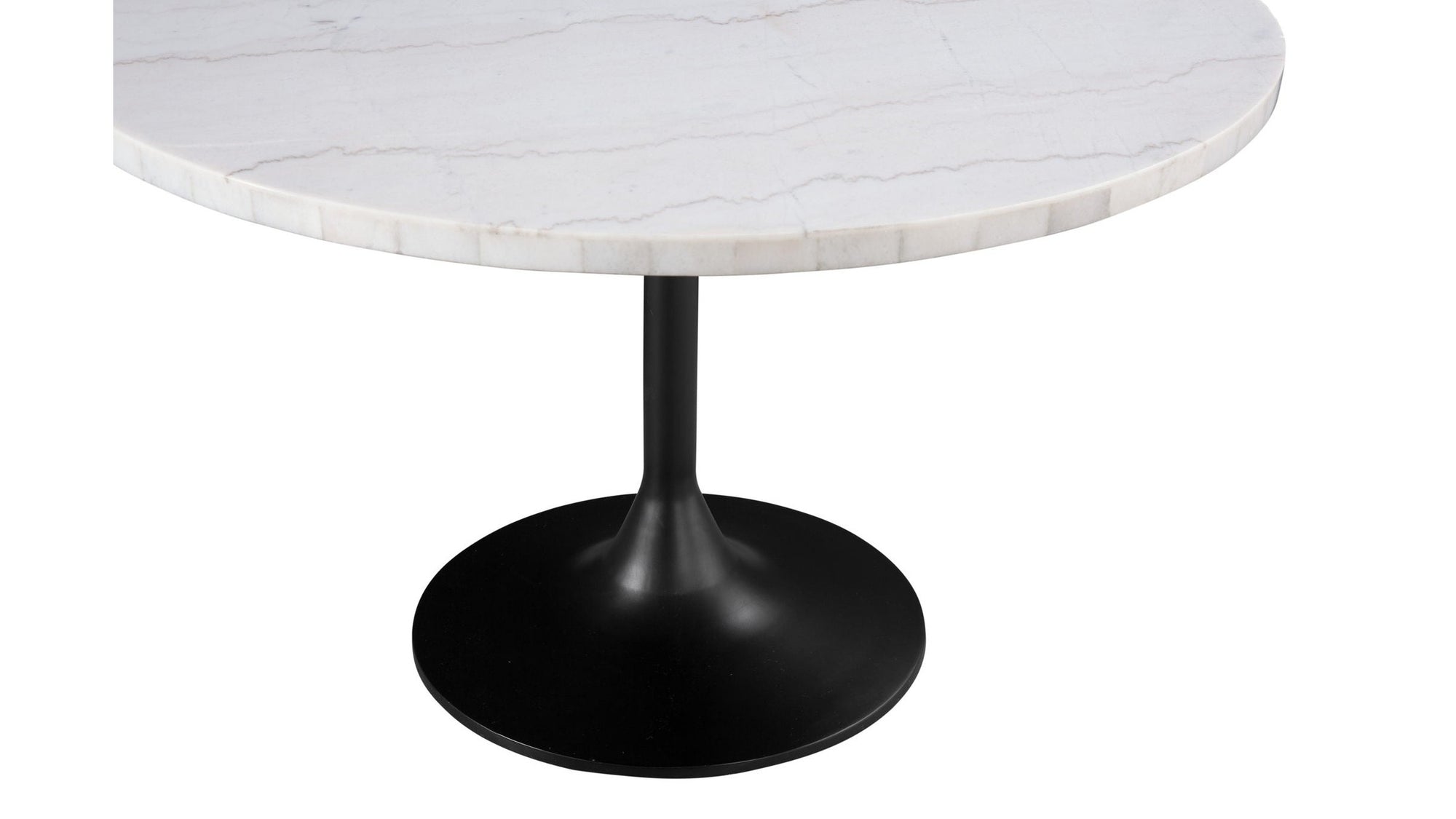 Dunham - Dining Table - White / Black