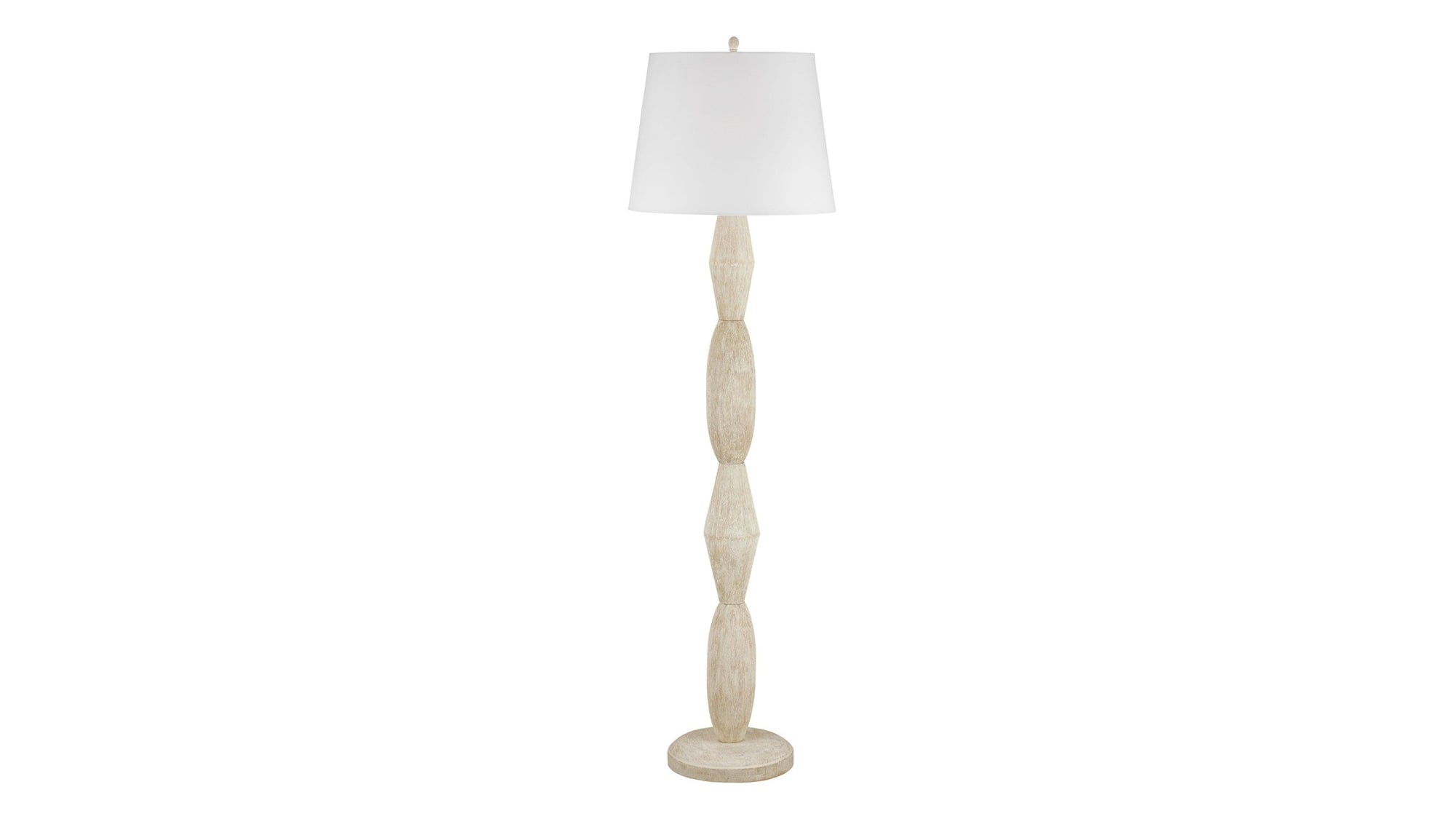 Aurelia - Floor Lamp - Beige / White