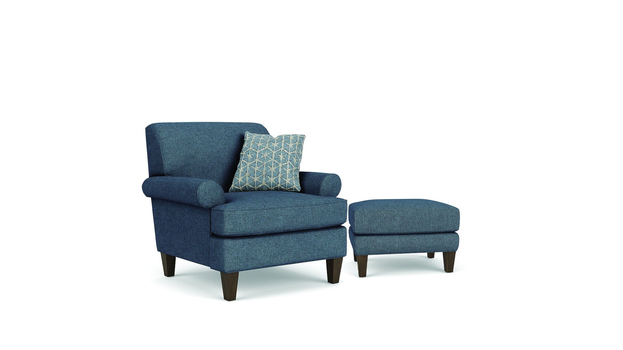 Venture - Fabric Ottoman