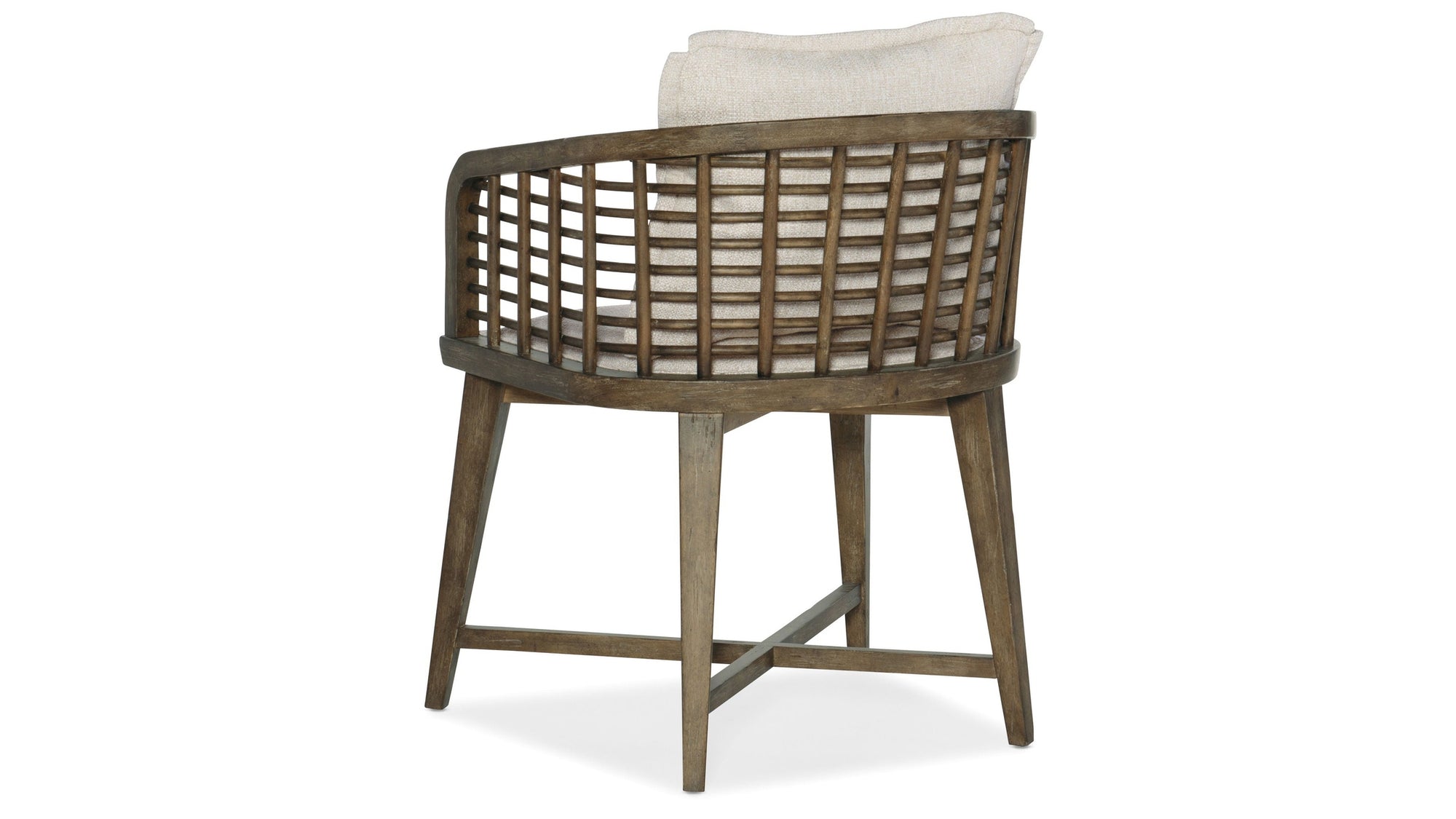 Sundance - Barrel Back Chair - Beige / Light Brown