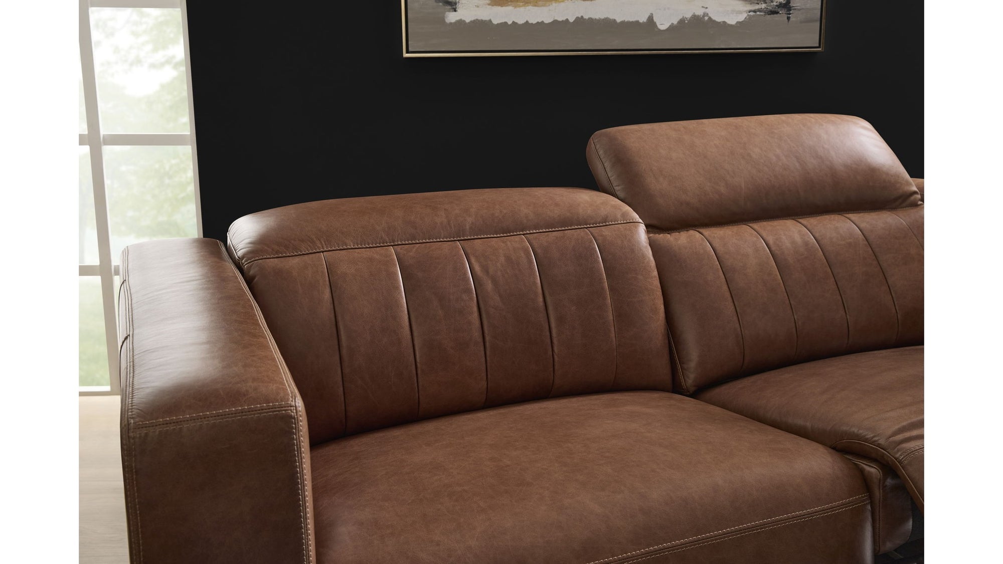 Austin - Power Reclining Sofa With Power Headrests