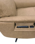 Cove - Power Swivel Recliner With Power Headrest, Lumbar, Heat, & Massage