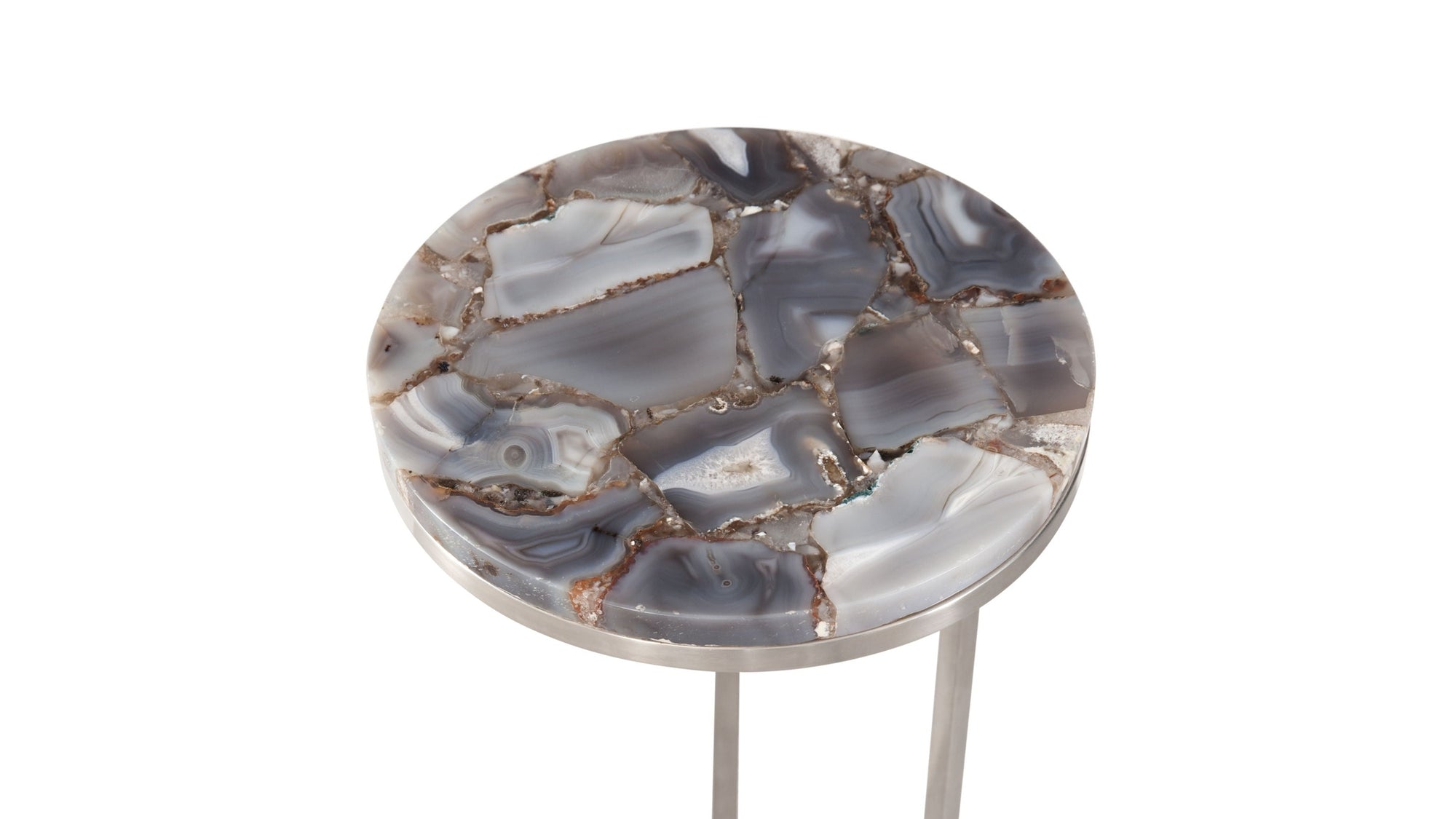 McCoy - Accent Table - Gray Agate