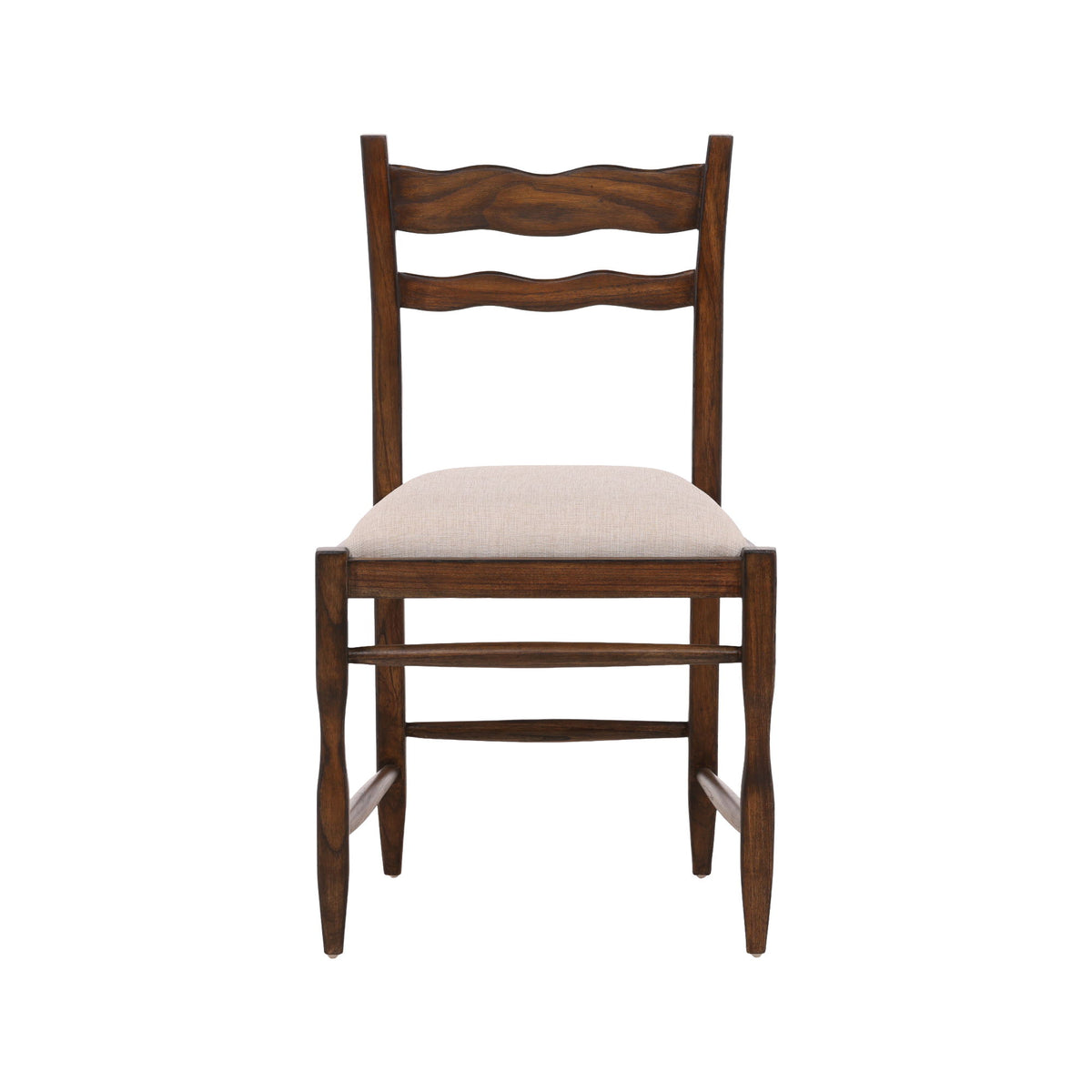 Josephine - Side Chair (Set of 2) - Dark Brown / Beige