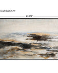 Aftermath - Abstract Art - Light Brown