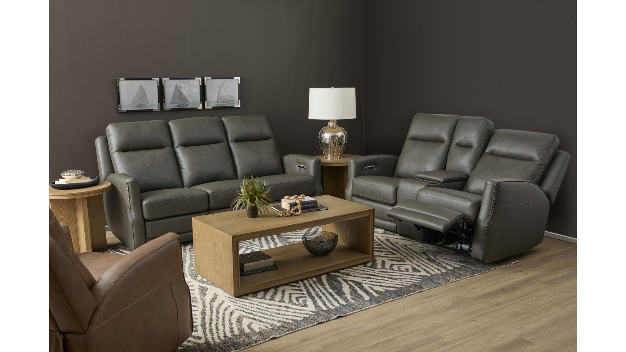 Maxwell - Power Reclining Sofa With Power Headrests And Lumbar