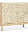 Retreat - Carved Nightstand - Beige