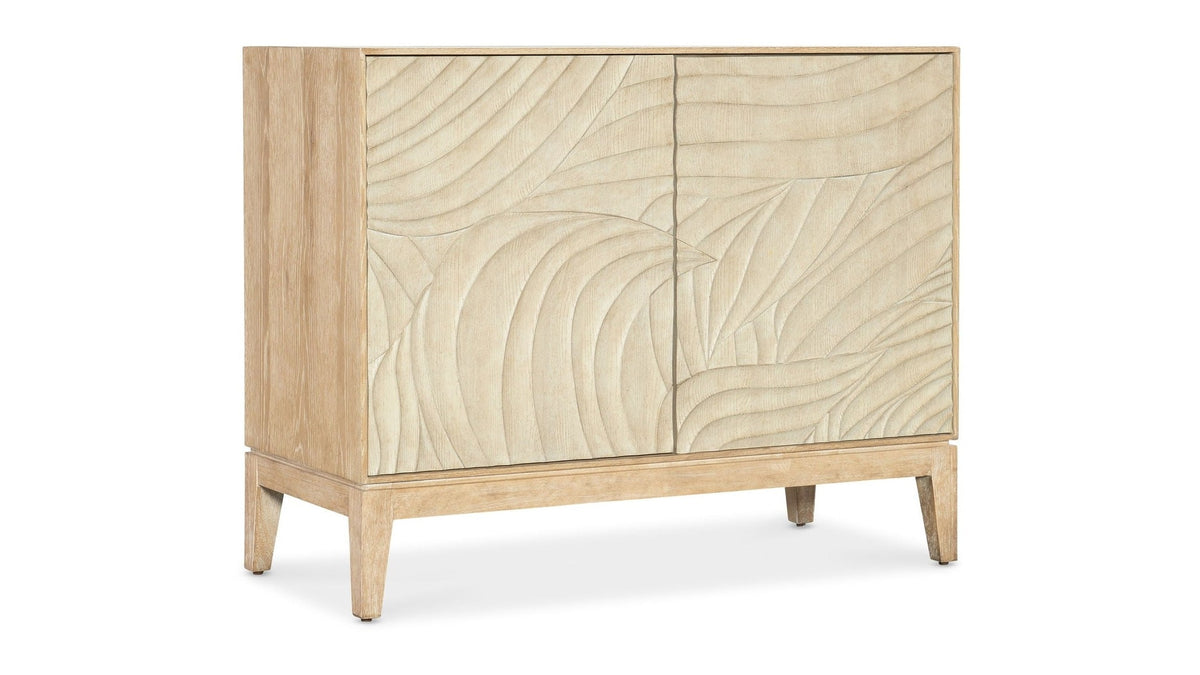 Retreat - Carved Nightstand - Beige