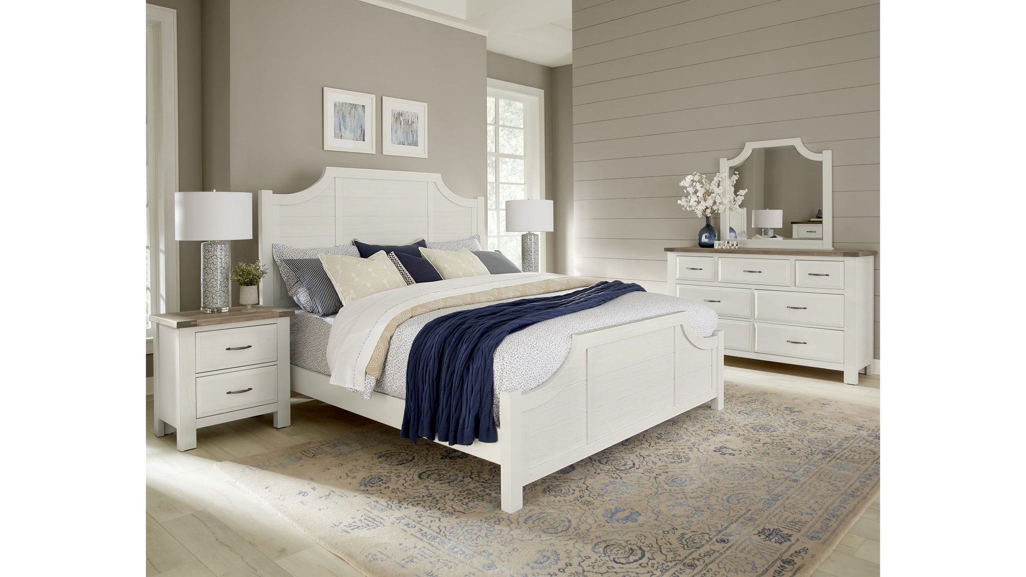 Maple Road - Scalloped Bed