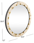 Global - Wall Mirror - Beige