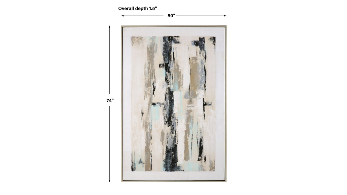 Placidity - Hand Painted Abstract Art
