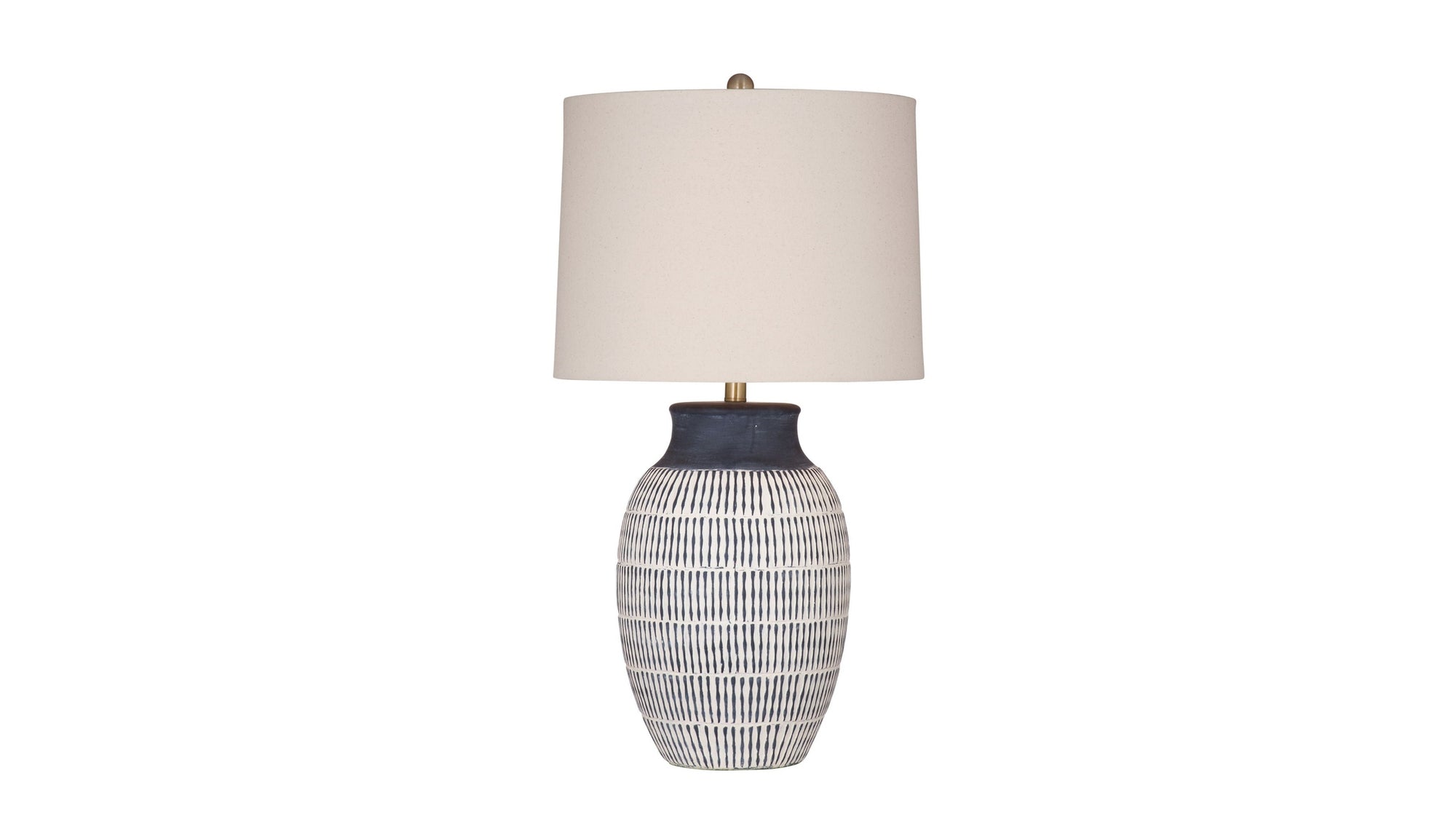 Marrengo - Table Lamp - Blue / Beige