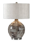 Tamula - Table Lamp - Distressed Ivory