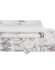 Lyocell - Queen Seaside Eucalyptus Sheet Set (Set of 4) - Taupe