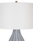 Veston - Blue Glaze Table Lamp
