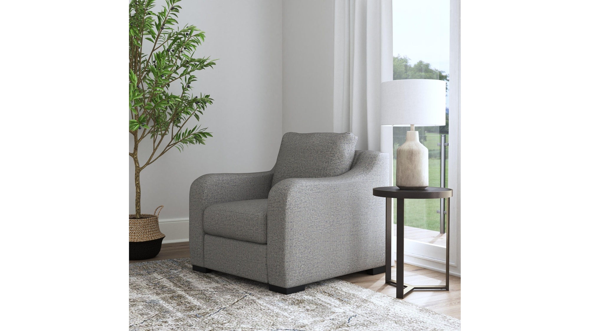 Cypress - Fabric Stationary Chair