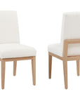 Crafted Cherry - Upholstered Side Chair