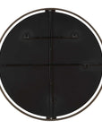 Cornelia - Black Round Mirror