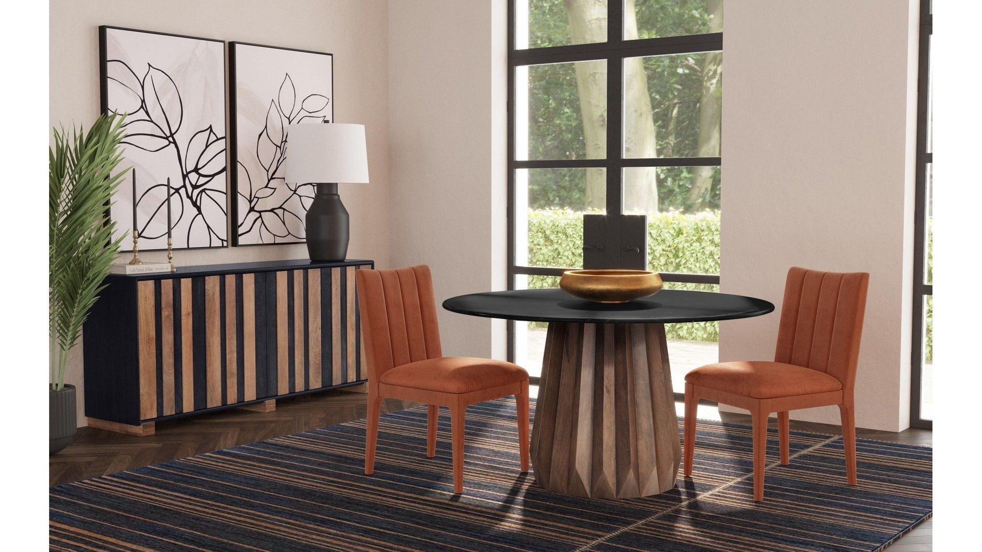 Brianne - Dining Chair - Rust