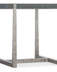Chapman - Mixed Media End Table - Pearl Silver