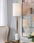 Minette - Mid-Century Buffet Lamp - White