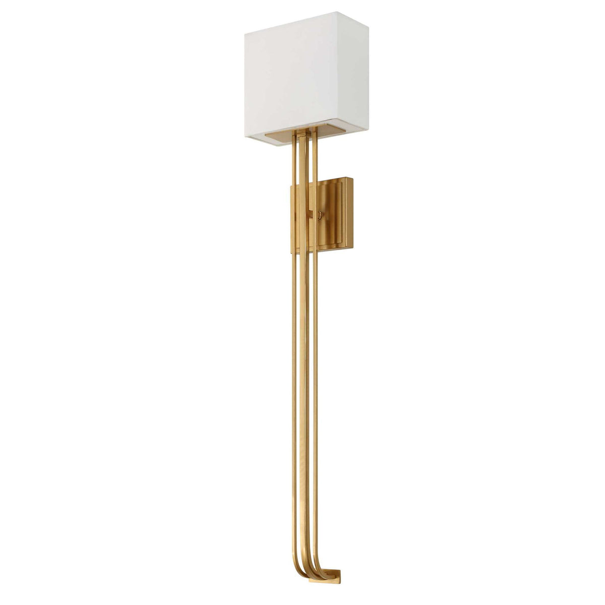 Trenton - 2 Light Brass Sconce - Gold