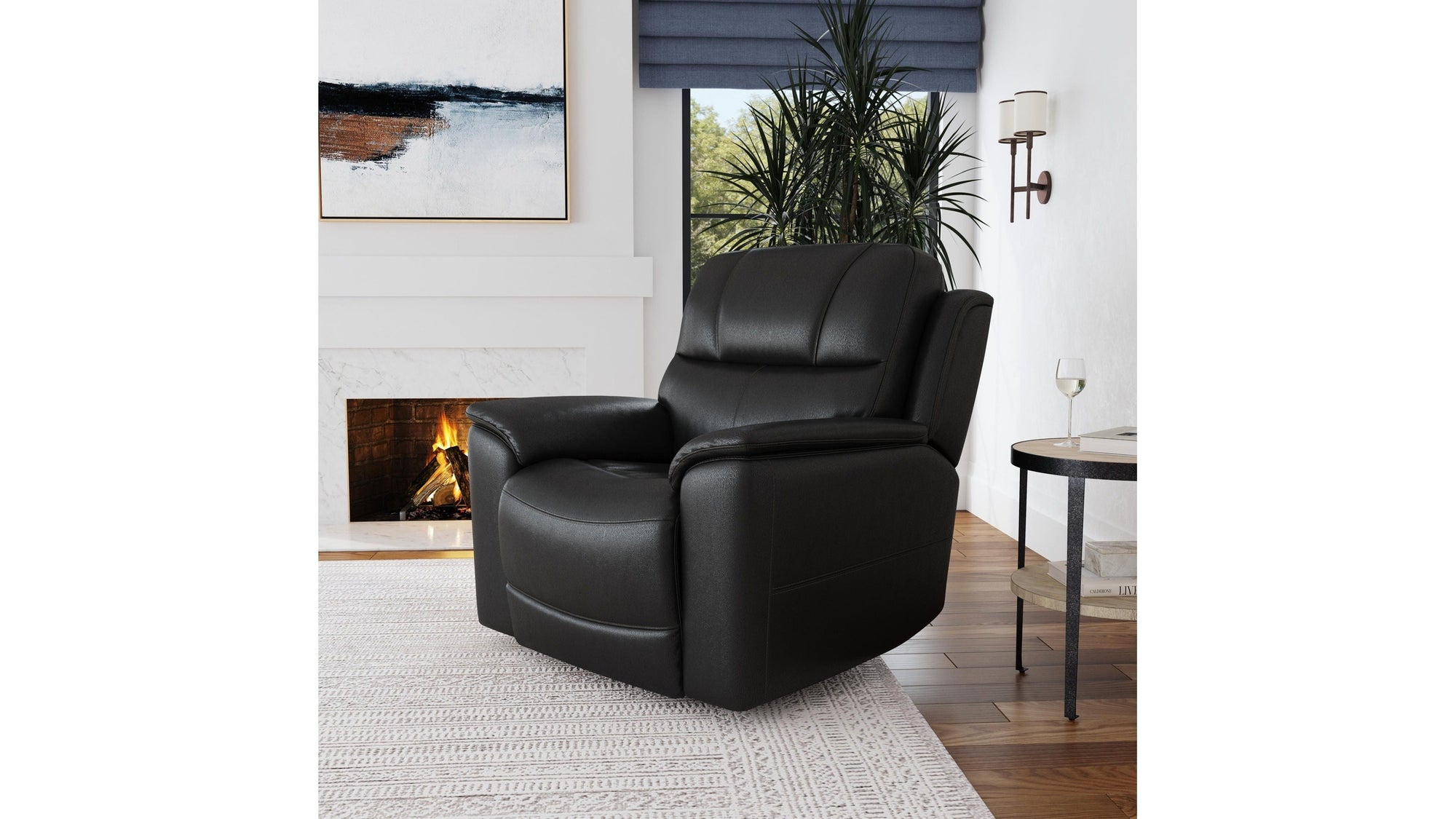 Crew - Power Recliner With Power Headrest &amp; Lumbar