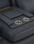 Warren - Power Reclining Sofa With Console, Power Headrest & Lumbar