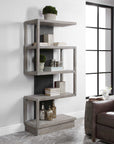 Nicasia - Modern Etagere - Silver