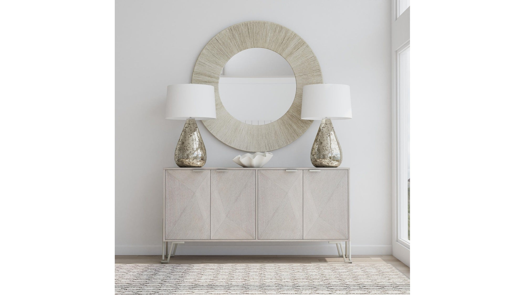 Perez - Wall Mirror - Beige