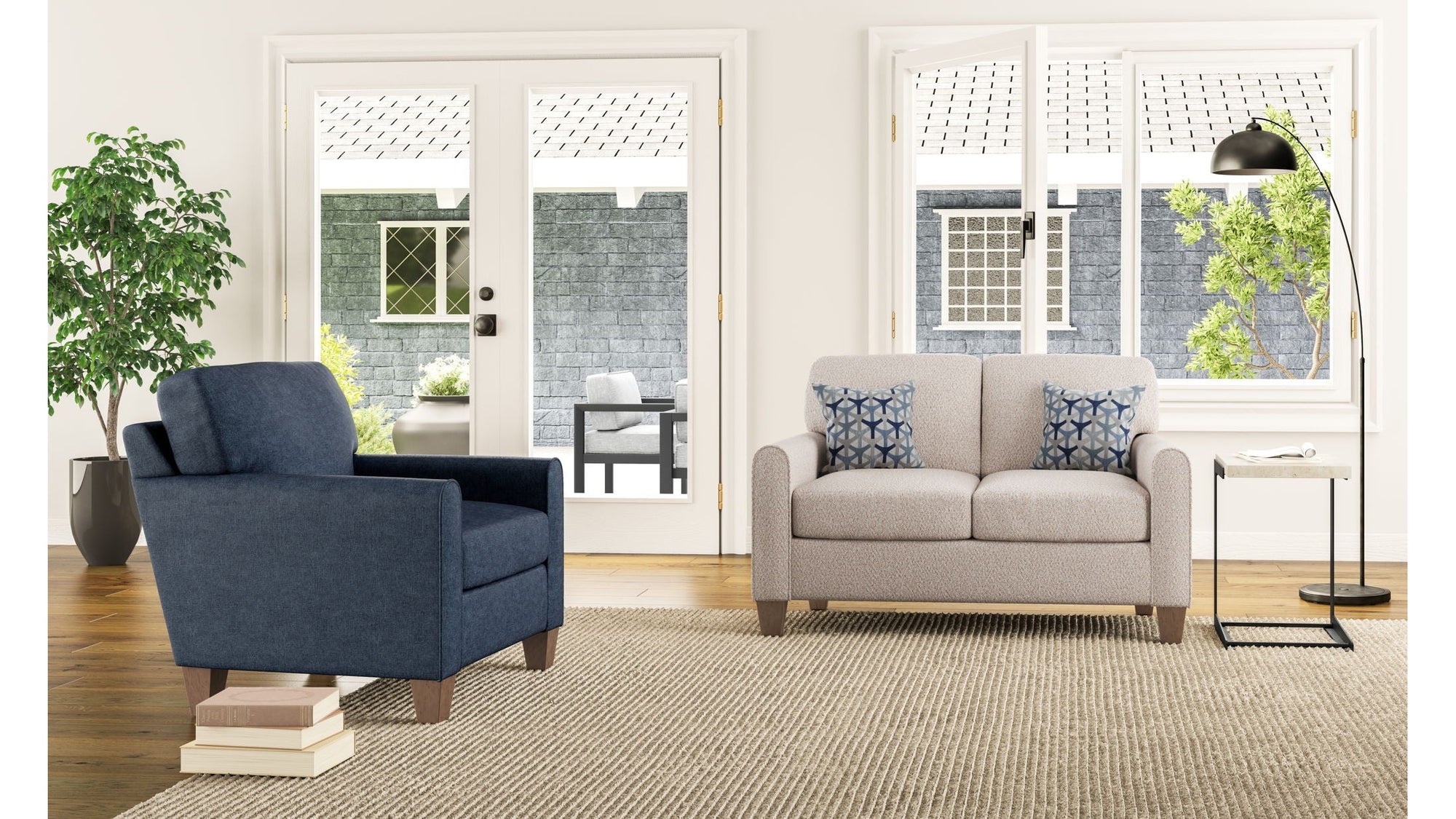 Moxy - Loveseat Fabric