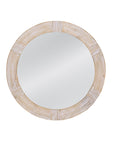 Brockton - Wall Mirror - White Wash