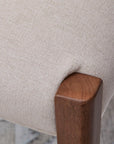 Lincoln - Upholstered Dining Chair - Brown / Milk