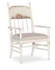 Americana - Upholstered Seat Arm Chair Set of 2