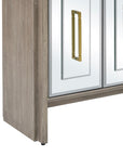 Lansing - Server - Cerused Gray Oak