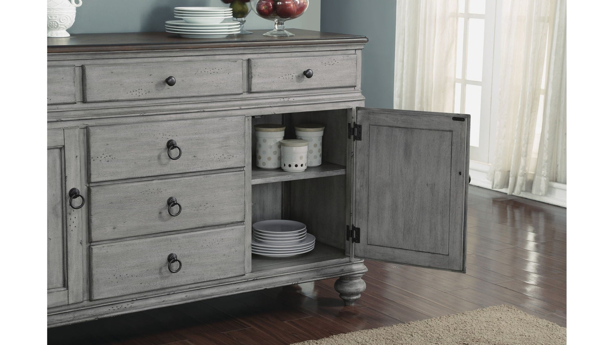 Plymouth - Buffet - Gray