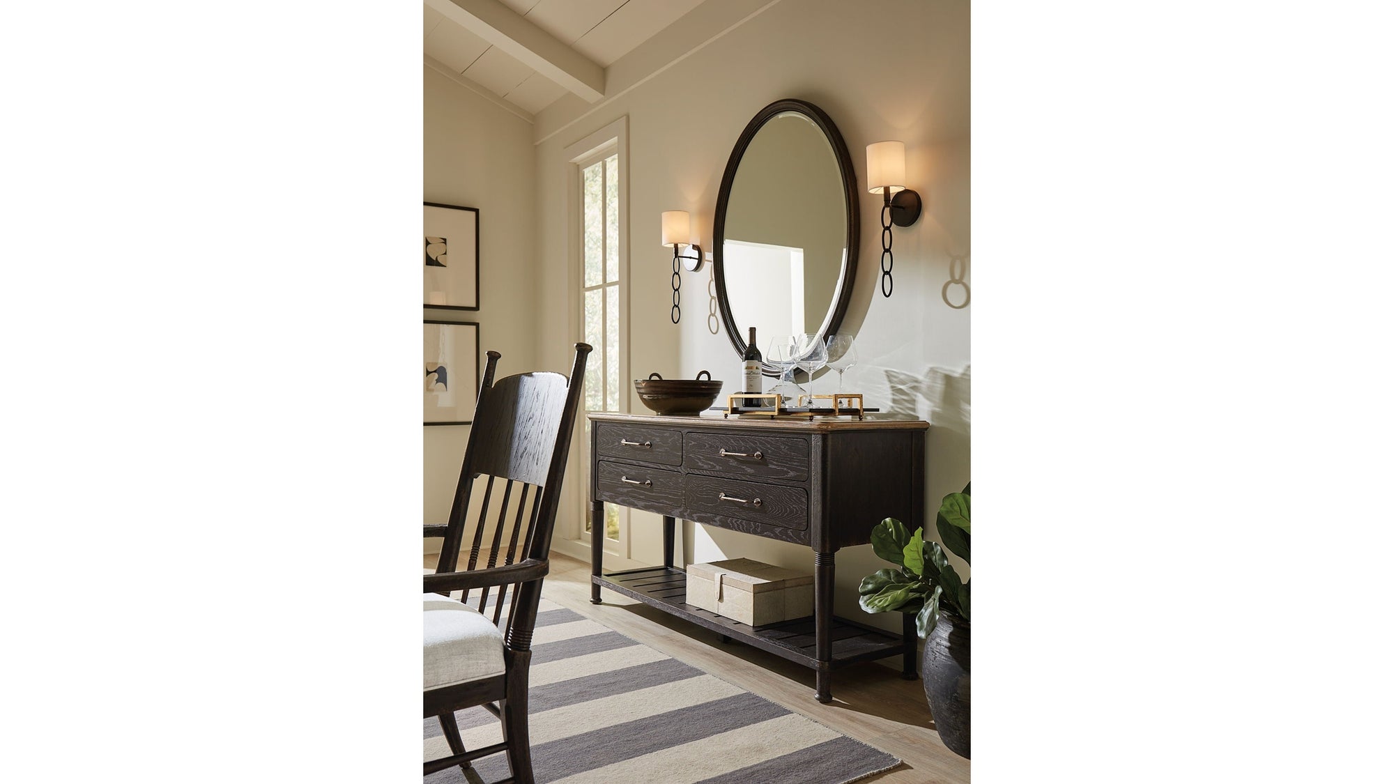 Americana - Oval Mirror