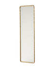 71" Hammered Edge Mirror - Gold