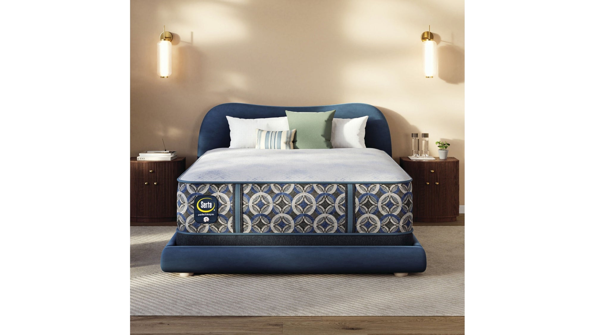 Perfect Sleeper - 13.5" Cascade Bluff Medium Hybrid Mattress