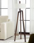 Mondovi - Modern Floor Lamp - Dark Brown