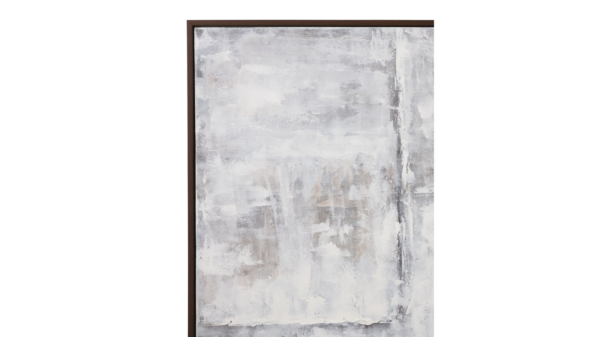Triad Framed Canvas - Gray